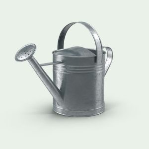 Regadera de aluminio